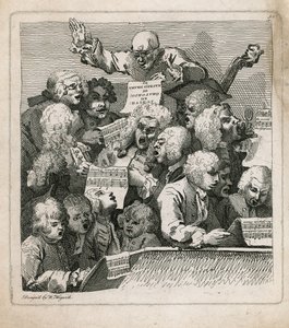 Musicisti da William Hogarth