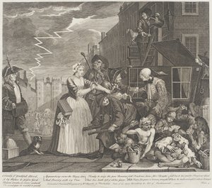 O vanità del sangue giovanile da William Hogarth