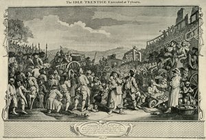 Sulla strada per Tyburn, 1747, 1925