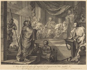 Paolo davanti a Felice da William Hogarth