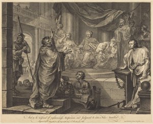 Paolo davanti a Felice da William Hogarth