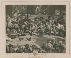 Biglietto della fossa da William Hogarth