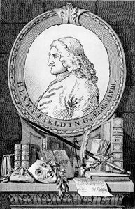 Ritratto del romanziere e drammaturgo Henry Fielding 1707-1754, 1762 da William Hogarth