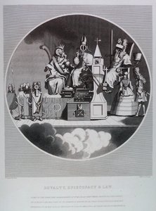 Realtà, episcopato e legge da William Hogarth