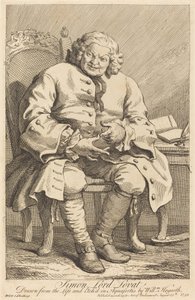 Simon Lord Lovat da William Hogarth
