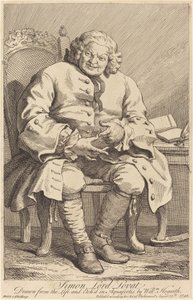Simon Lord Lovat da William Hogarth