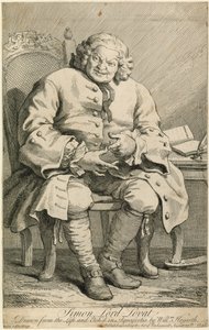 Simon Lord Lovat da William Hogarth