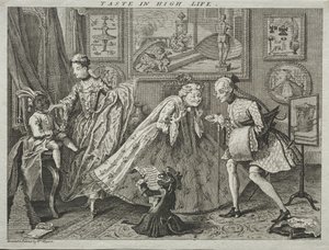 Il gusto della bella vita da William Hogarth