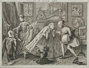 Gusto nella vita alta, 1746 da William Hogarth