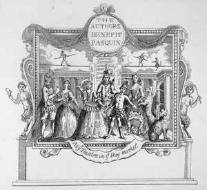 Gli autori Pasquin da William Hogarth