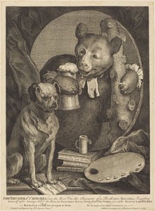 Il picchiatore da William Hogarth