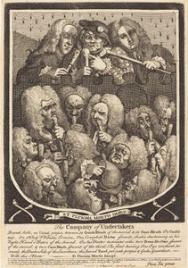 La compagnia degli impresari da William Hogarth
