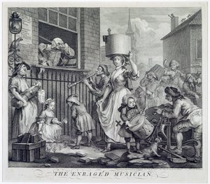 Il musicista infuriato, 1741