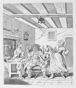 Il ritorno del contadino da William Hogarth