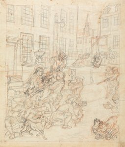 Il Primo Stadio della Crudeltà da William Hogarth