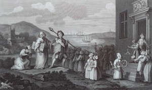 I trovatelli da William Hogarth
