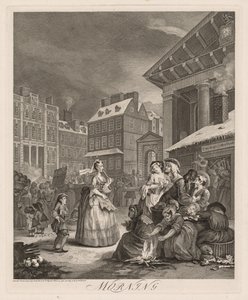 Le quattro ore del giorno: Mattina, 1738
