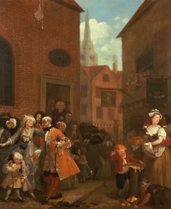 Le quattro ore del giorno: Mezzogiorno da William Hogarth