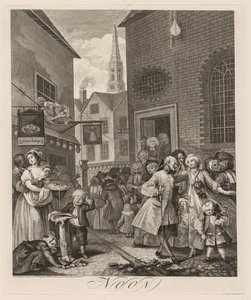 Le quattro ore del giorno: Mezzogiorno, 1738