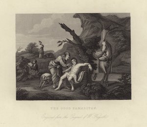 Il buon samaritano da William Hogarth