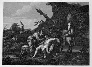 Il buon samaritano da William Hogarth