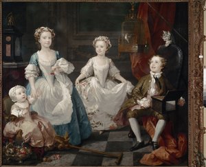I bambini Graham da William Hogarth