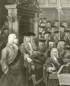 La Camera dei Comuni da William Hogarth