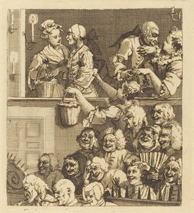 Il Pubblico che Ride da William Hogarth
