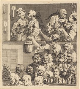 Il Pubblico che Ride da William Hogarth