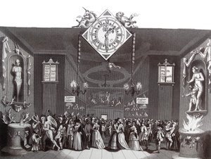 Il biglietto del mascherato da William Hogarth