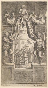 La Nuova Metamorfosi: Frontespizio, Vol.1, 1724 da William Hogarth