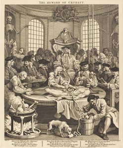 La ricompensa della crudeltà da William Hogarth