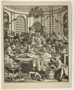 La ricompensa della crudeltà da William Hogarth