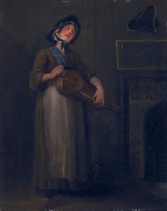 La ragazza savoiarda, 1749 da William Hogarth