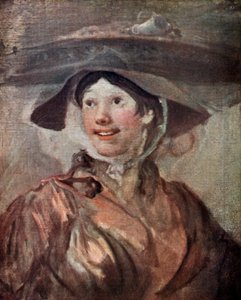 La ragazza dei gamberi, c1740-1745 1910 da William Hogarth
