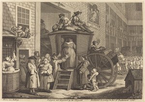 La diligenza, o il cortile della locanda di campagna