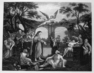 La piscina di Bethesda da William Hogarth
