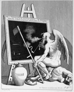Il tempo che fuma un quadro da William Hogarth