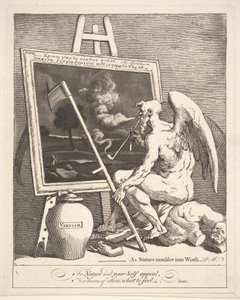 Il tempo che fuma un quadro
