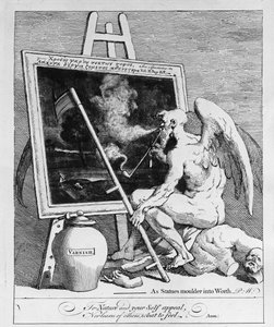 Il tempo fuma un quadro, 1761
