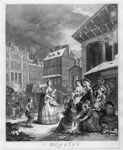 Tempi del giorno, mattina da William Hogarth