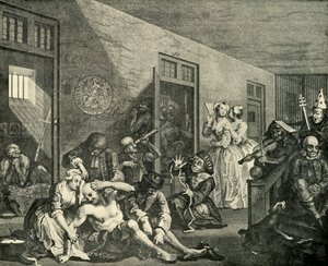 Trattamento dei Malati di Mente, 1733, 1925 da William Hogarth