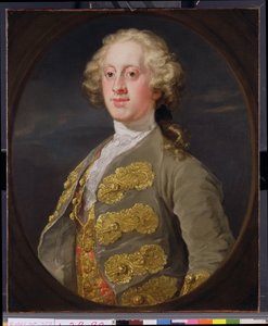 William Cavendish, Marchese di Hartington, poi 4° Duca di Devonshire da William Hogarth