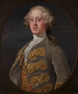 William Cavendish, Marchese di Hartington, Poi Quarto Duca di Devonshire da William Hogarth