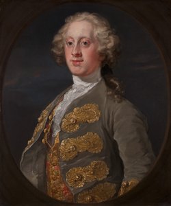William Cavendish, Marchese di Hartington, poi quarto Duca del Devonshire da William Hogarth