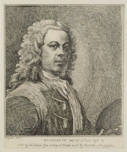 William Hogarth, inciso da Samuel Ireland (d.1800), c.1786 da William Hogarth