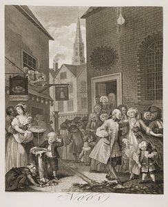 it: Quattro volte al giorno: Mezzogiorno da William Hogarth