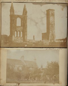 Torre di San Regolo e il Frontone Est della Cattedrale di St. Andrews dal Nord-Ovest da William Holland Furlong