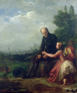 La Piccola Nell e suo Nonno da William Holman Hunt