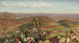 Piana di Esdraelon dalle alture sopra Nazareth, XIX secolo da William Holman Hunt